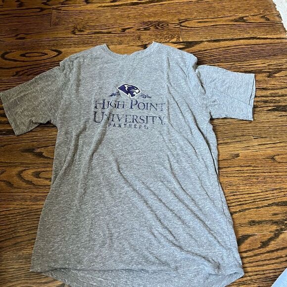 Gray Highpoint University Panthers short sleeve T-shirt - Picture 1 of 3